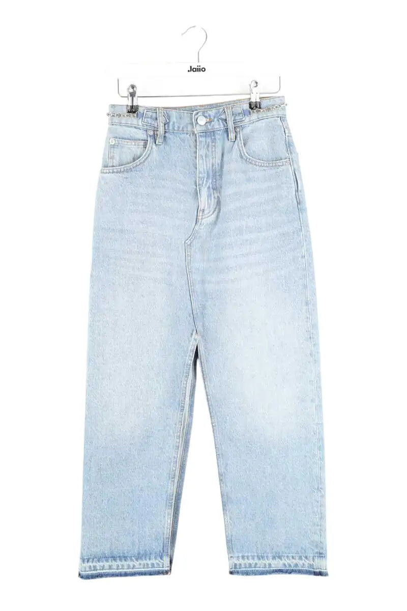 Jupe Maje Bleu en Coton, taille XS - Seconde Main