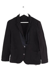 Blazer Pomandère Noir en Viscose, taille S - Seconde Main