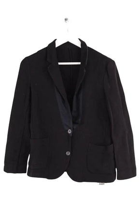 Blazer Pomandère Noir en Viscose, taille S - Seconde Main