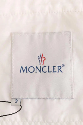Gilet Moncler Ecru en Synthétique