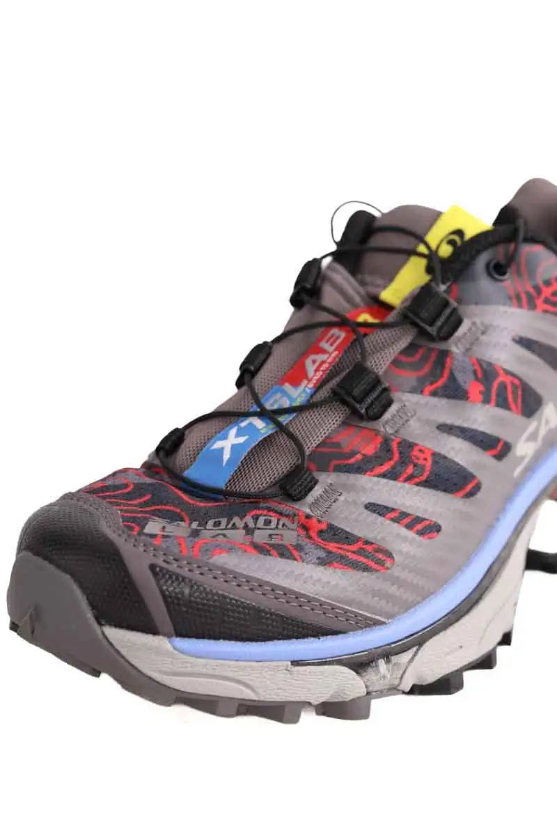 Baskets Salomon Gris en Caoutchouc