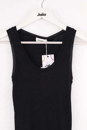 Top sans manche American Vintage Noir en Coton