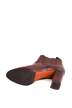 Boots Santoni Marron en Cuir