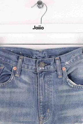 Jean boyfriend Ralph Lauren Bleu en Coton
