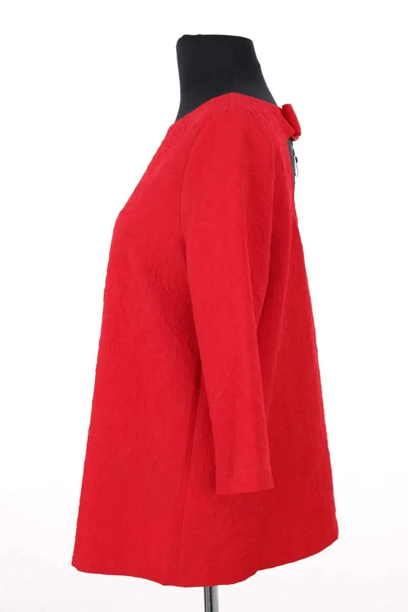 Blouse Claudie Pierlot Rouge en Synthétique