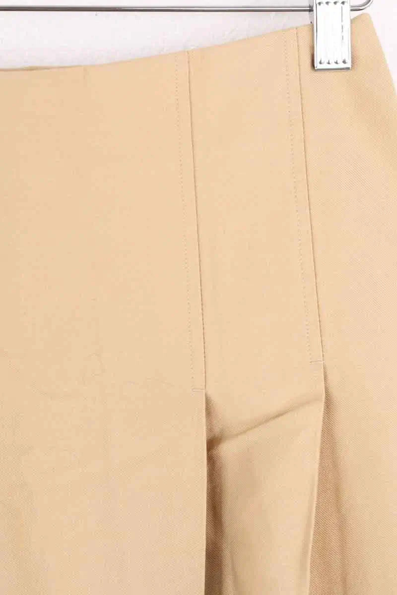 Jupe Lacoste Beige en Coton