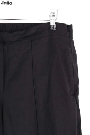 Pantalon droit Samsoe Samsoe Noir en Synthétique