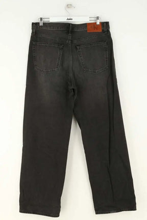 Jean droit W33 L32 Calvin Klein Noir en Coton