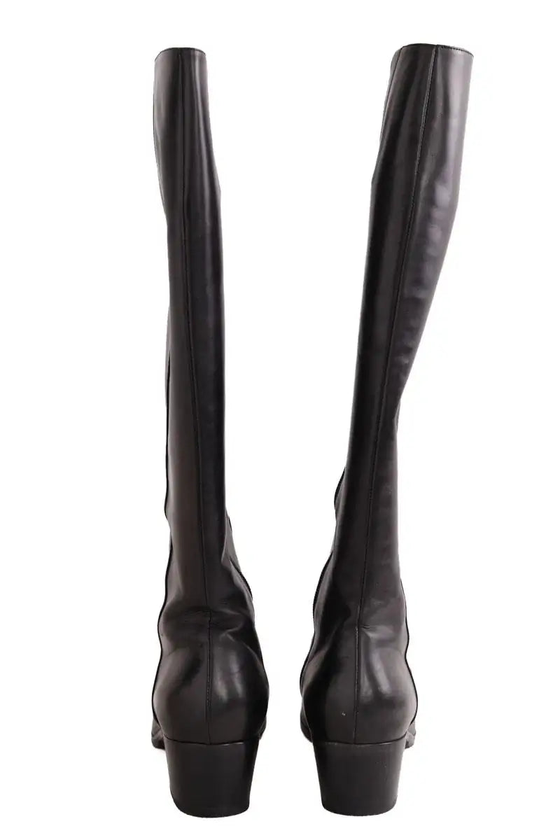 Bottes Jimmy Choo Marron en Cuir