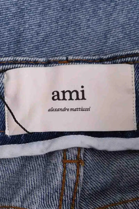 Jean bootcut Ami Bleu en Coton