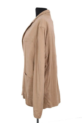 Gilet American Vintage Camel en Coton
