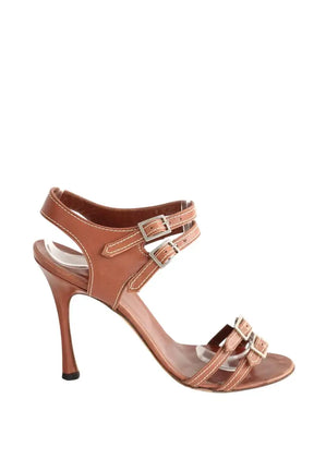 Talons Manolo Blahnik  Marron