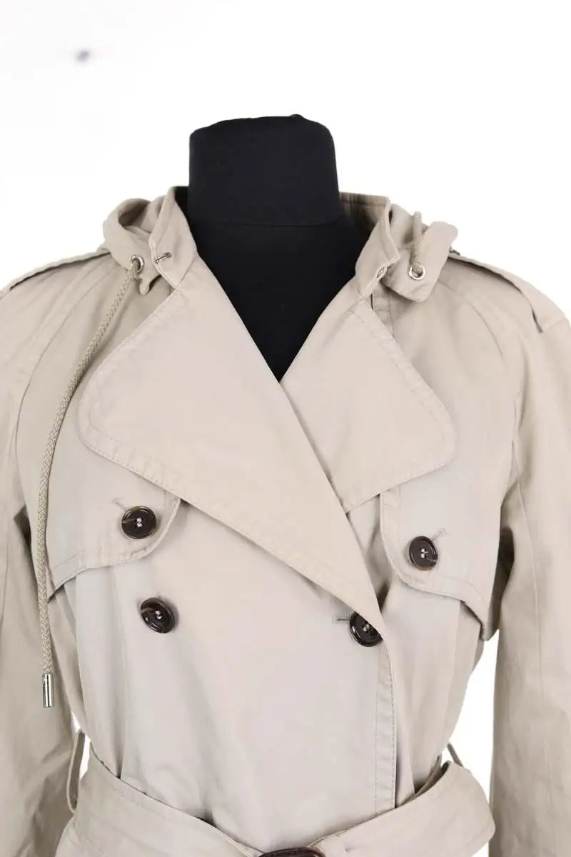 Trench-coat Dolce & Gabbana Beige en Coton