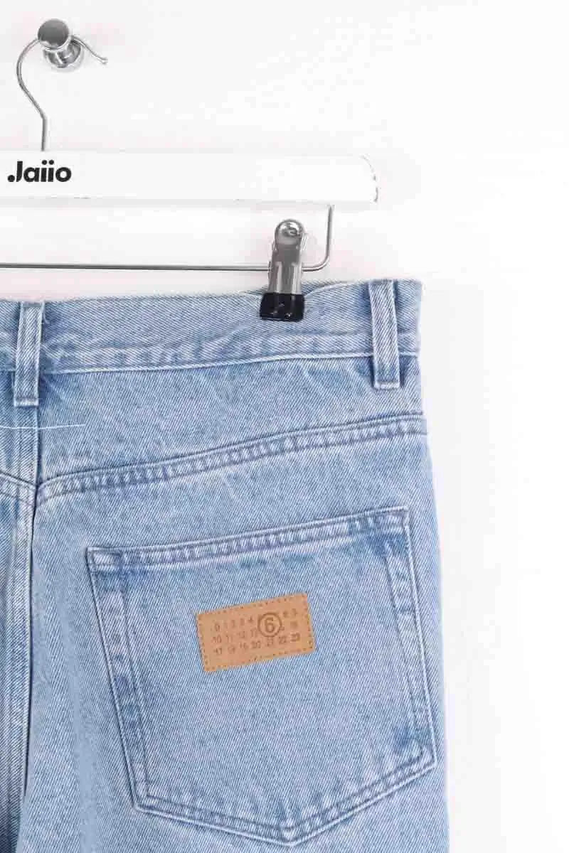 Jean droit Maison Martin Margiela Bleu en Coton