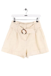 Mini short Sézane Ecru en Coton, taille M - Seconde Main