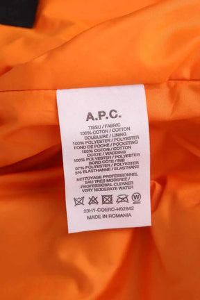 Blouson APC Noir en Synthétique