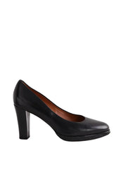 Talons Carel Noir en Cuir, taille 36 - Seconde Main