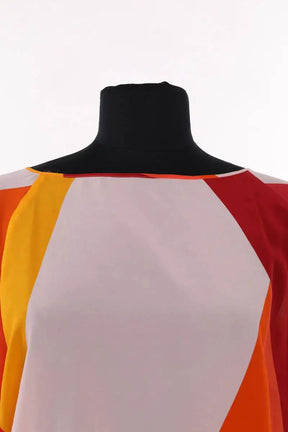 Blouse Max Mara Orange en Synthétique