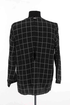Blouse Sandro Noir en Soie