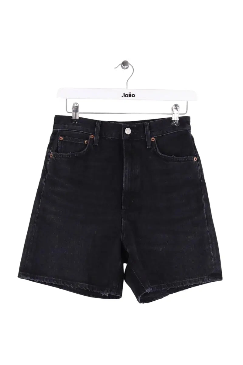 Bermuda Agolde Noir en Coton, taille S - Seconde Main