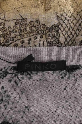 Cardigan Pinko Gris en Viscose