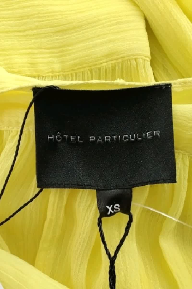 Robe Hotel Particulier  Jaune