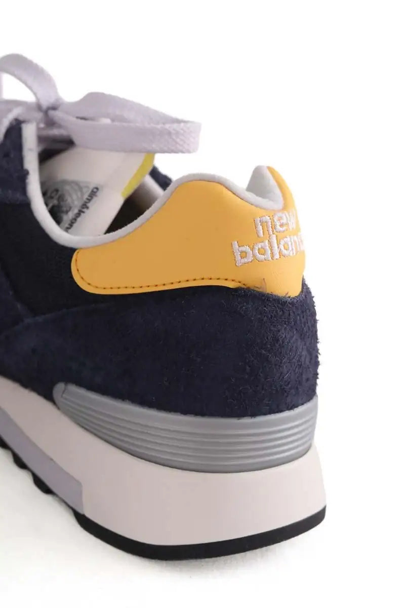 Baskets basses New Balance Marine en Tissu