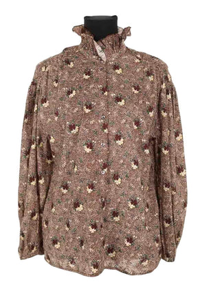 Blouse Antik Batik  Marron