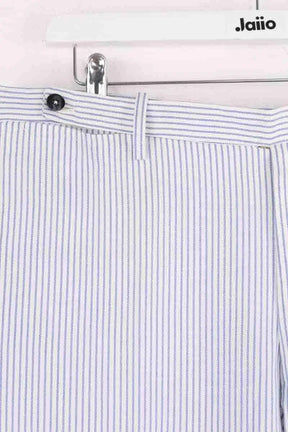 Pantalon droit Kiton Bleu en Coton
