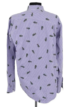 Chemise Lacoste Bleu en Coton