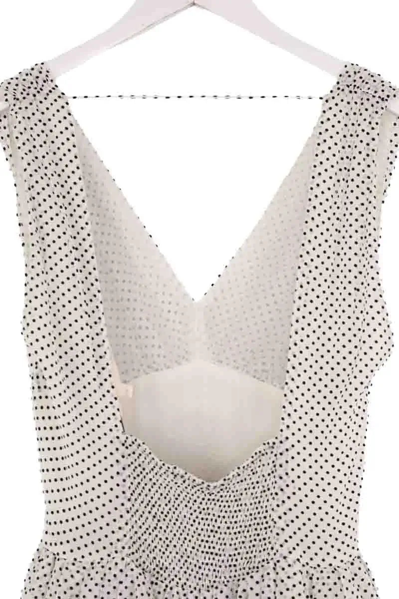 Robe Maje Blanc en Synthétique