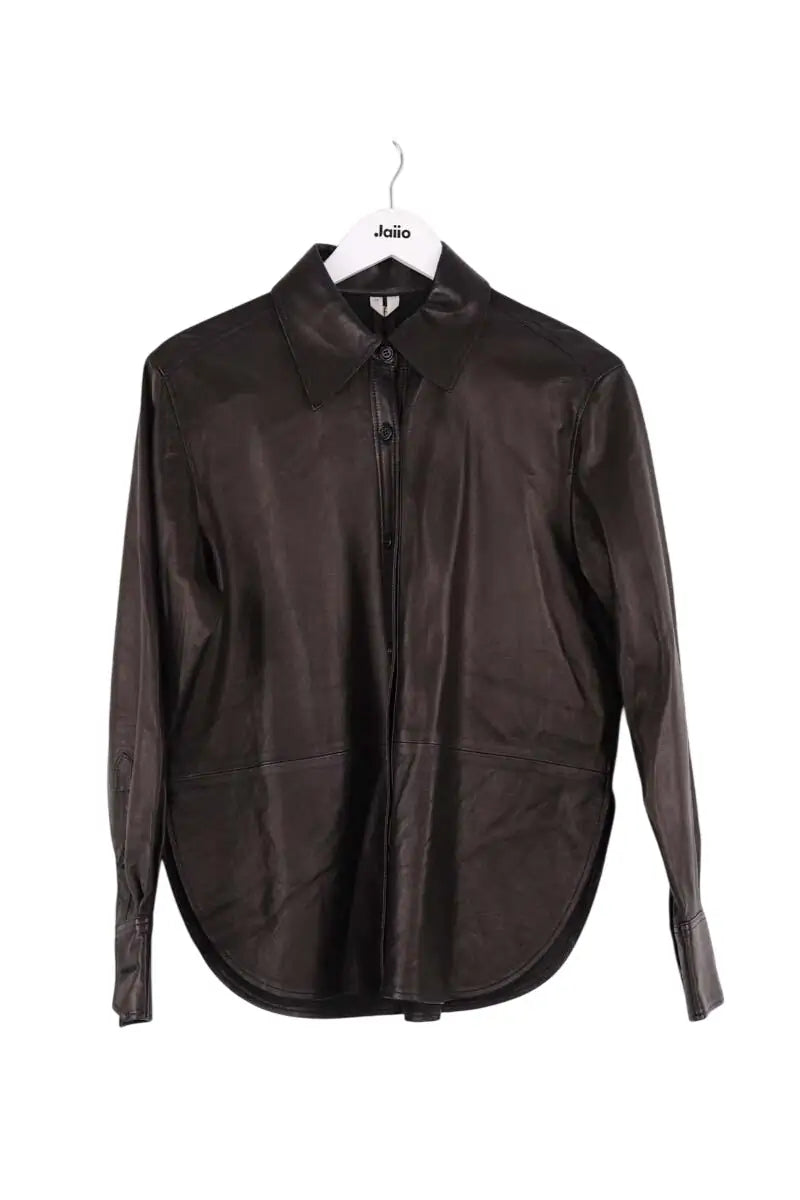 Chemise Arket Noir en Cuir, taille XS - Seconde Main