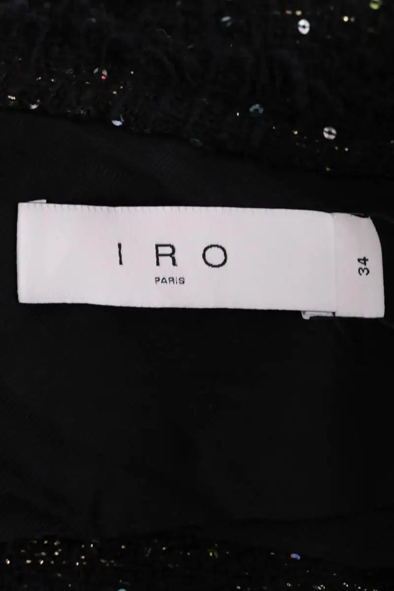 Veste Iro Noir en Coton