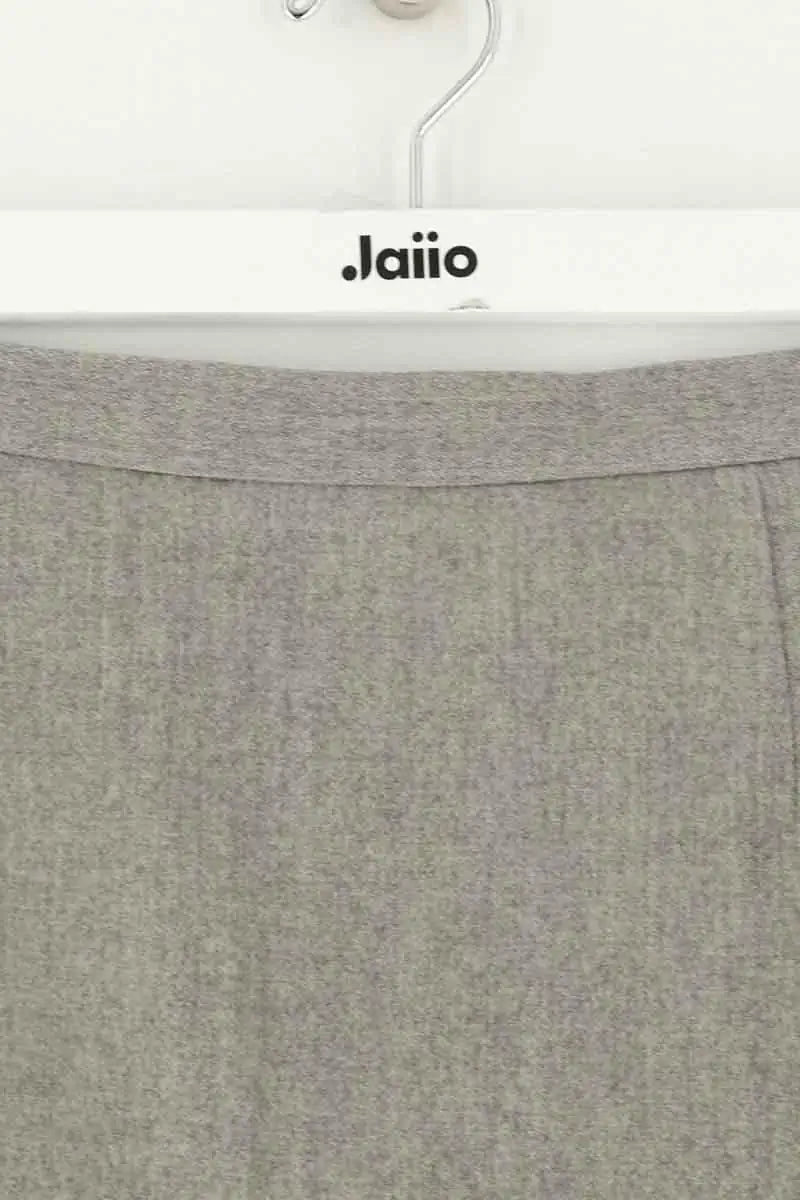 Mini jupe Moschino Gris en Laine