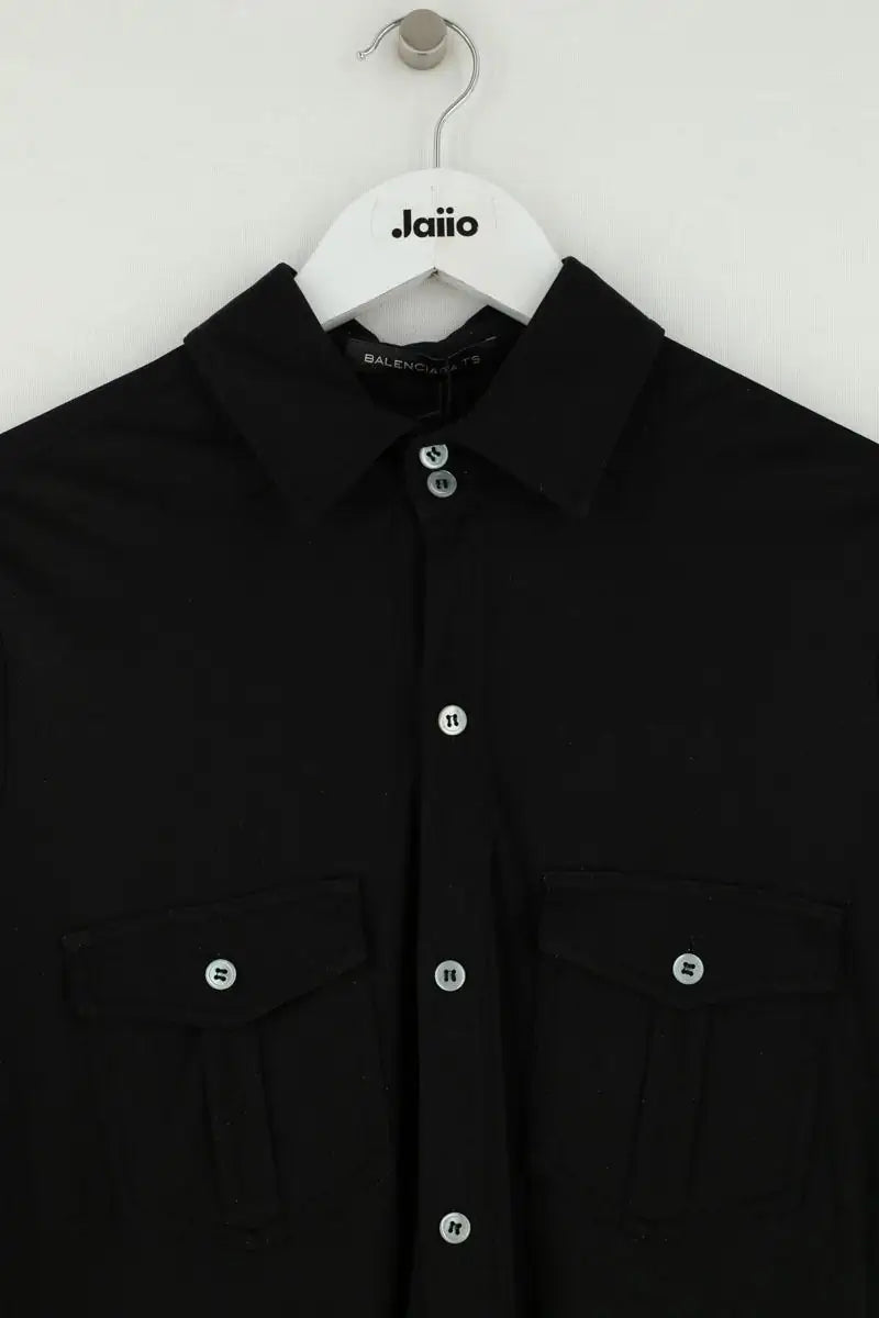 Robe Balenciaga Noir en Soie