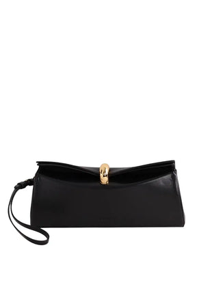Pochette Jacquemus Pochette Valérie Noir en Cuir - Seconde Main