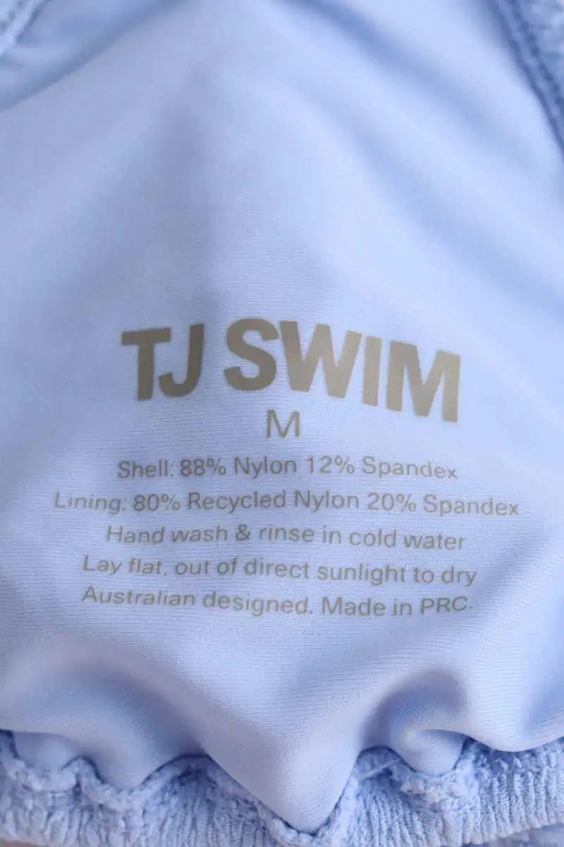 Maillot de bain Tj Swim Bleu en Synthétique