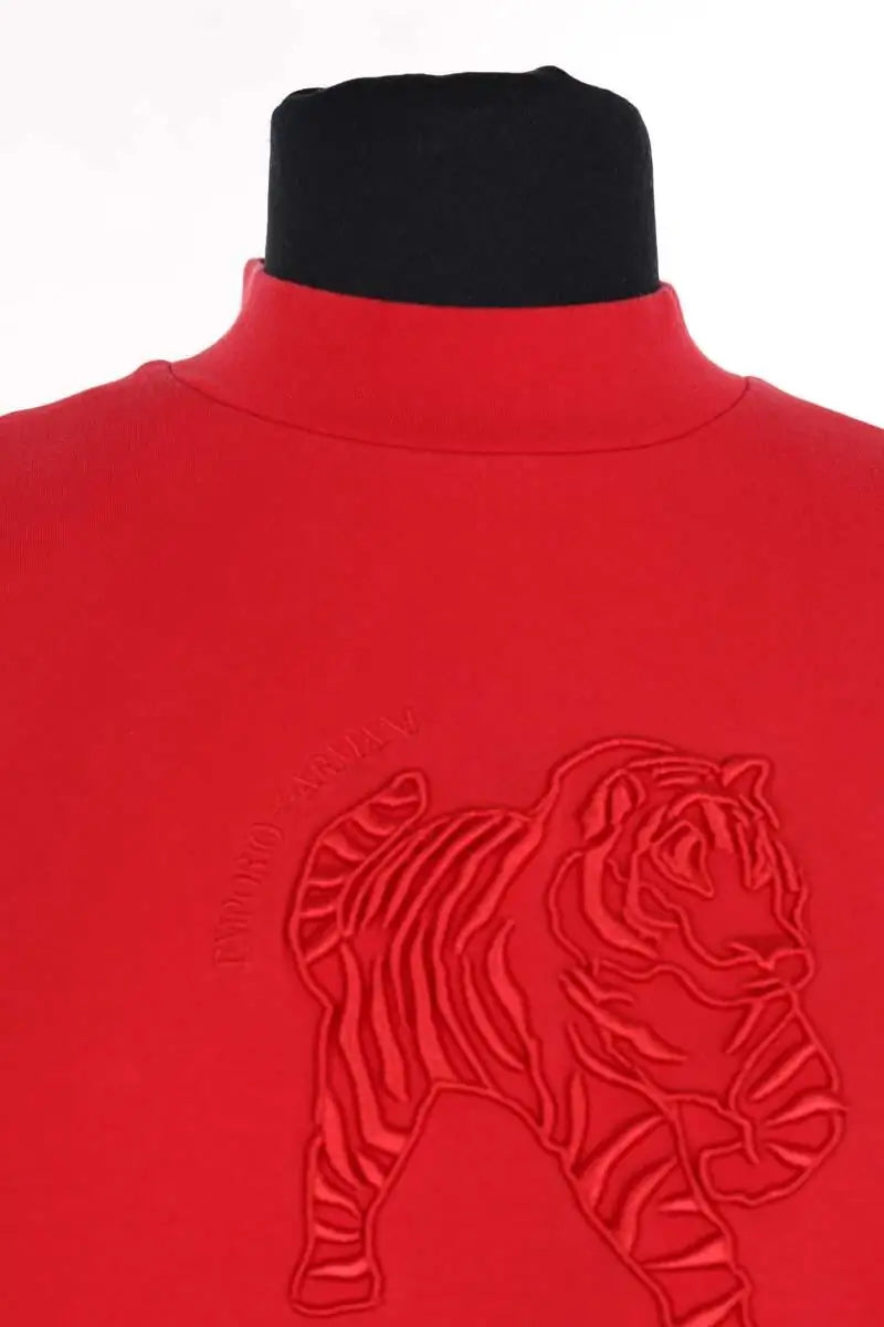 Robe Emporio Armani Rouge en Coton