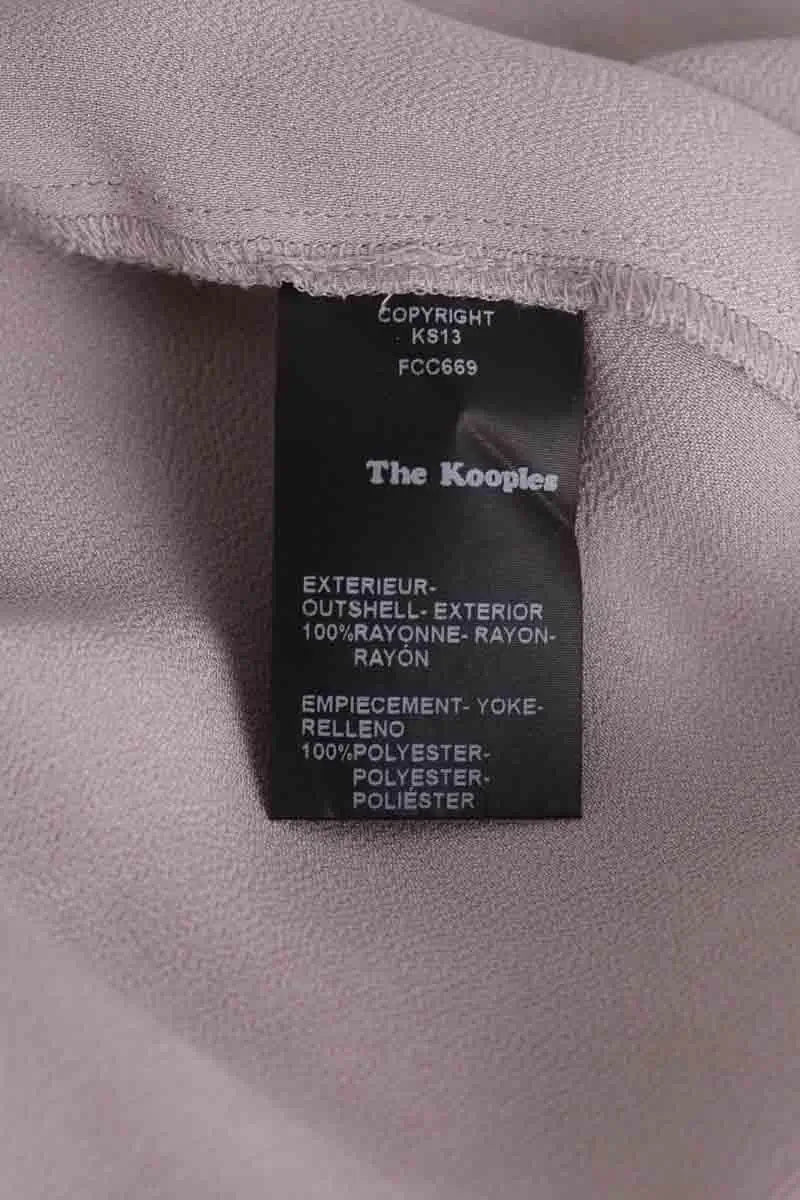 Chemise The Kooples Gris en Synthétique