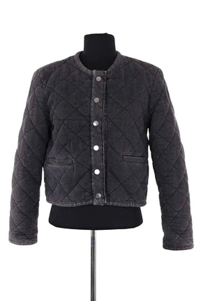 Veste Ba&Sh Anthracite en Coton, taille XS - Seconde Main