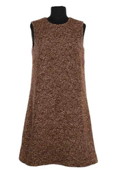 Robe Dolce & Gabbana Marron en Laine, taille M - Seconde Main