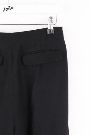 Pantalon large LK Bennett Noir en Laine