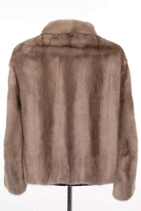 Manteau Other Brand Beige en Fourrure