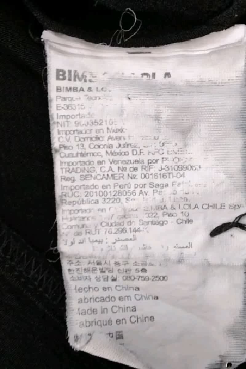 T-shirt Bimba y Lola  Noir