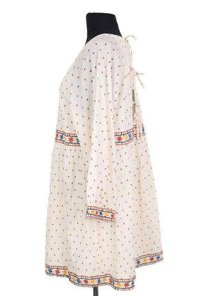 Robe Sézane Beige en Coton