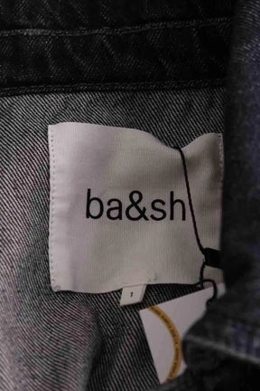 Veste Ba&Sh Anthracite en Coton