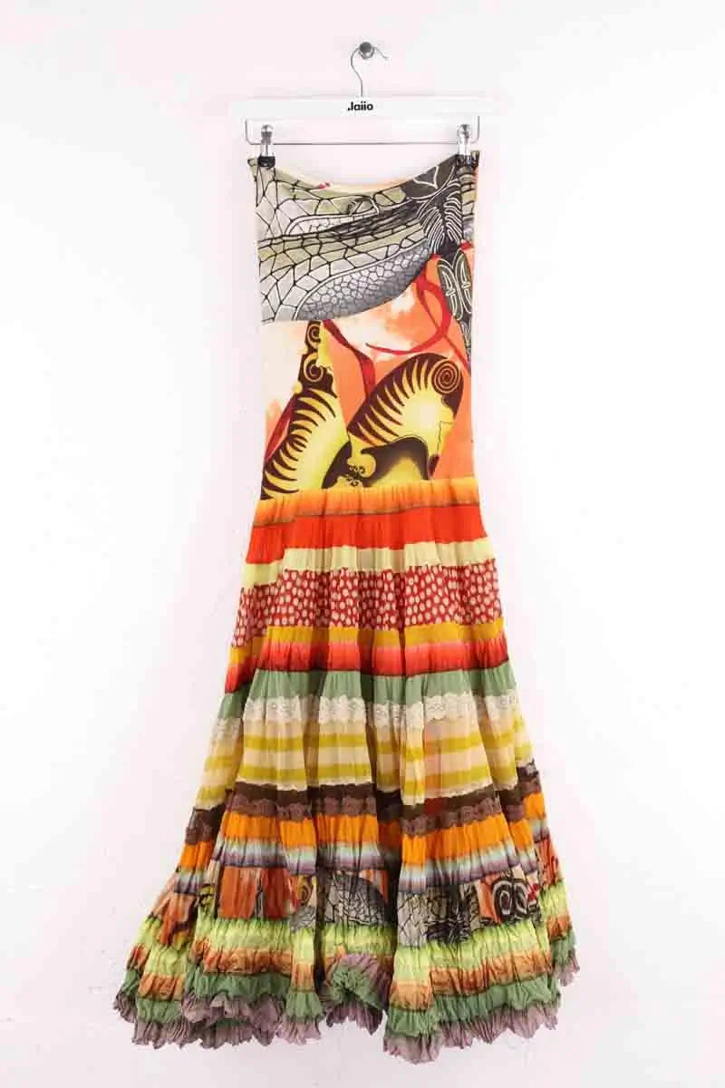 Robe Jean Paul Gaultier Orange en Viscose