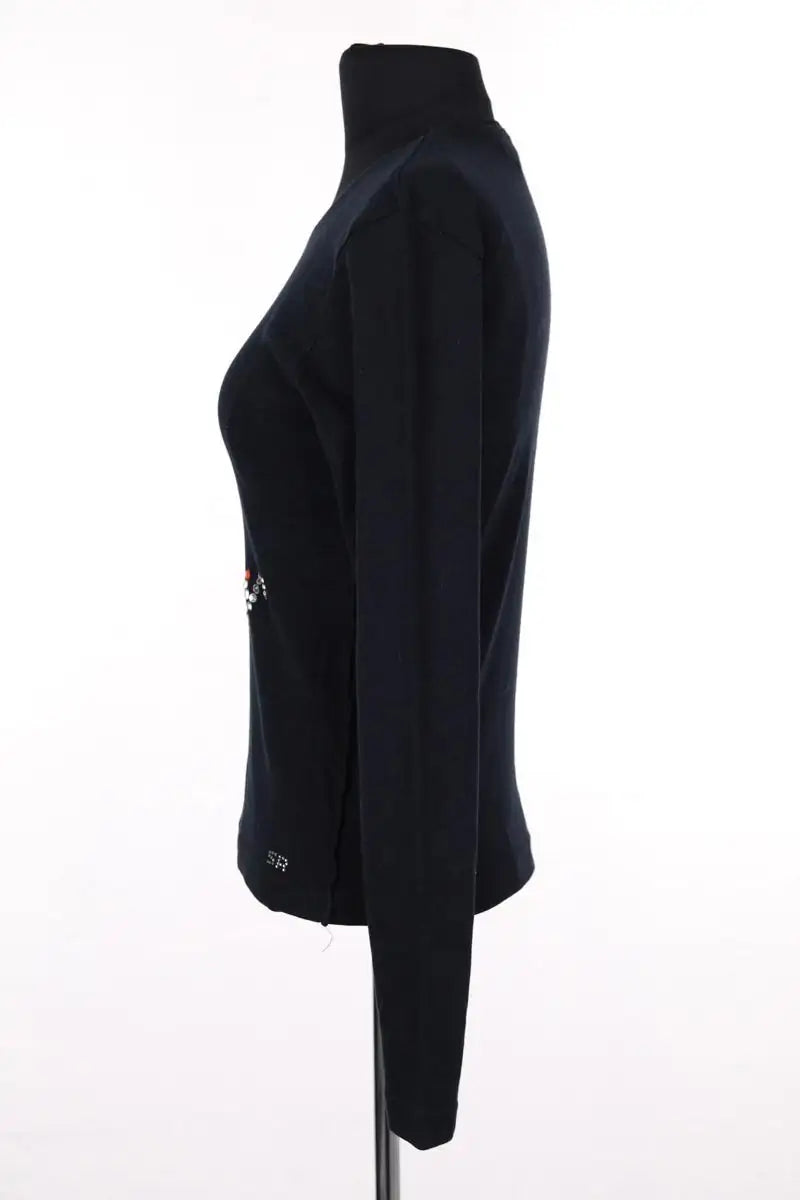 Top Sonia Rykiel Marine en Coton