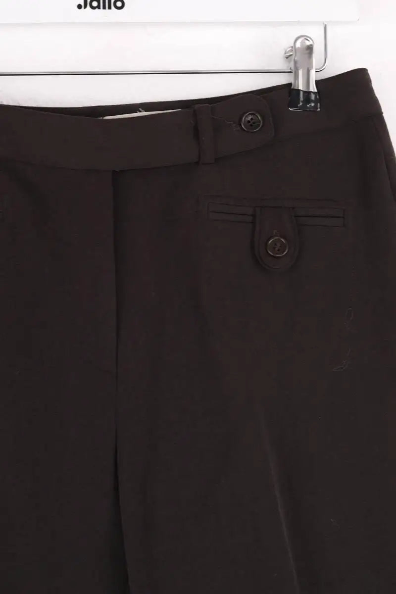 Pantalon Gerard Darel Marron en Synthétique