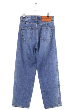 Jean droit JW Anderson Bleu en Coton